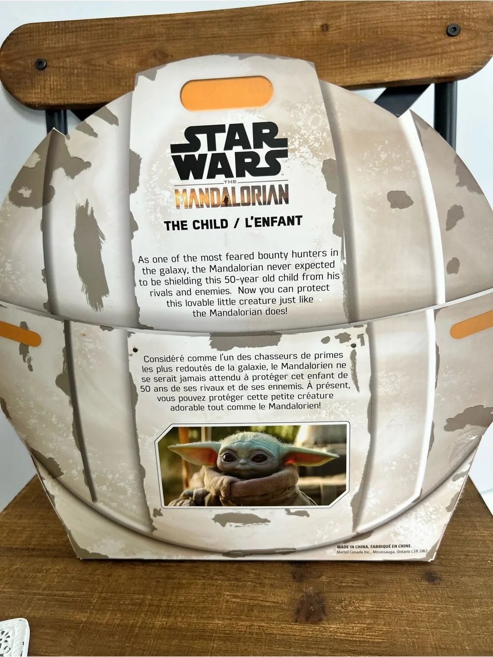 Star Wars The Mandalorian The Child Plush Packaging - Green and Tan